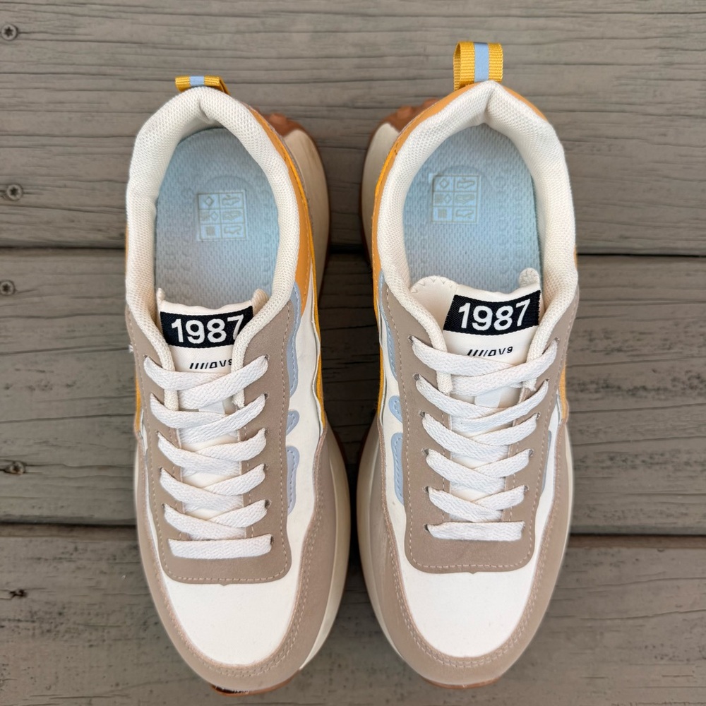 fashion "Forrest Gump" style walking sneakers - Picture 8 of 16